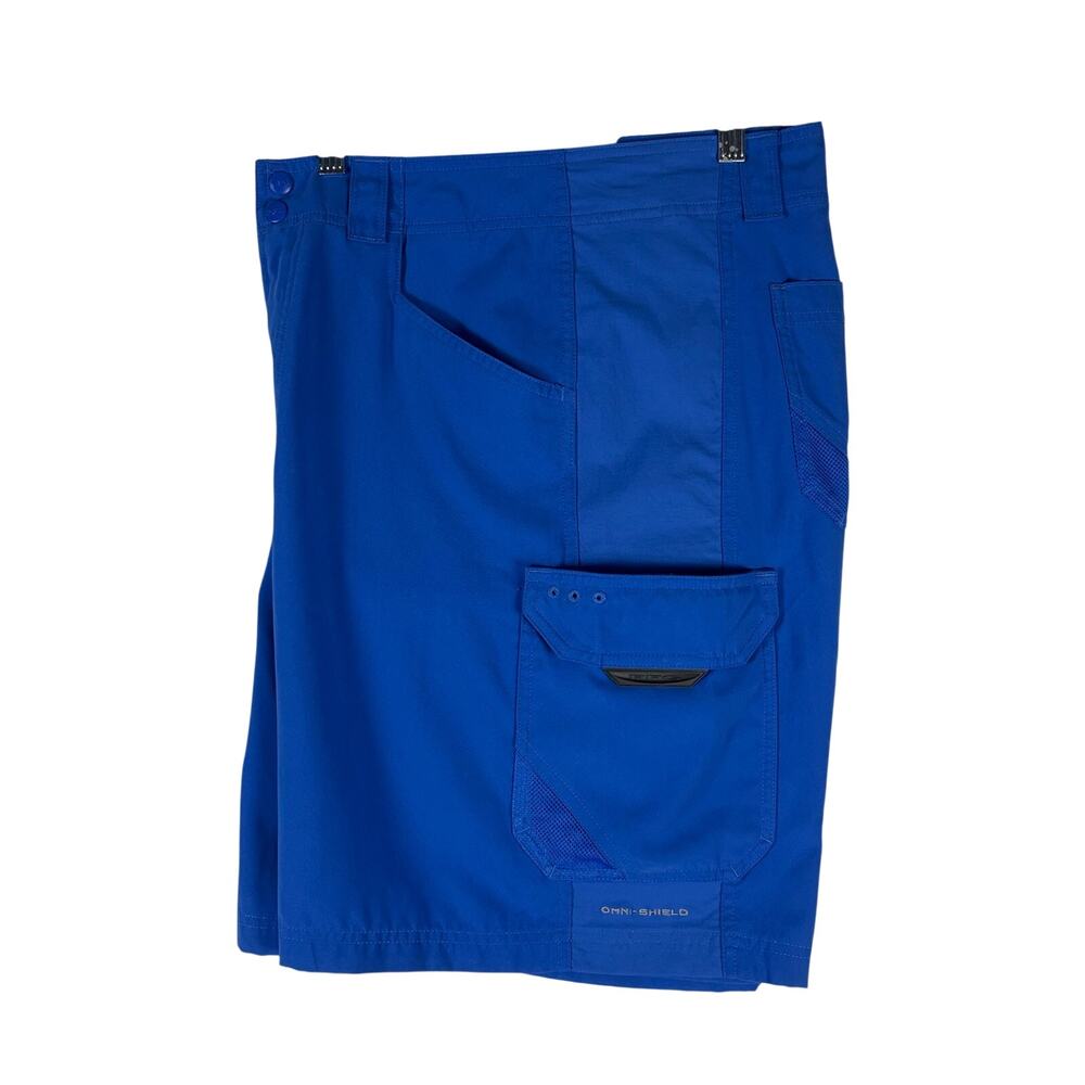 COLUMBIA Hybrid "Big Katuna II" PFG Blue Shorts Men’s Size 36 - Picture 9 of 11